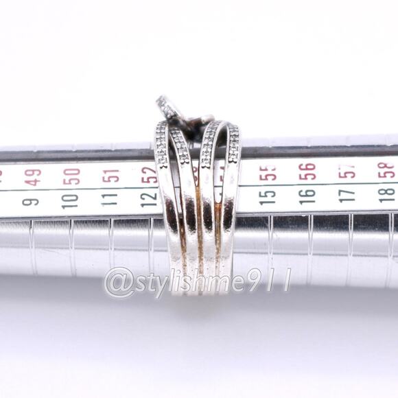 AUTHENTIC PANDORA Delicate Sentiments Statement Ring - Picture 12 of 13